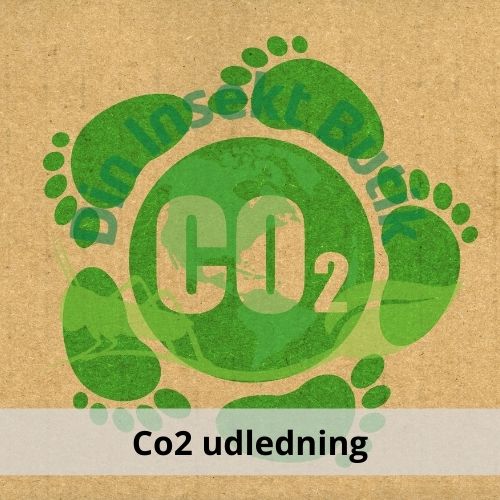 CO2 udledning fra insekt produktion