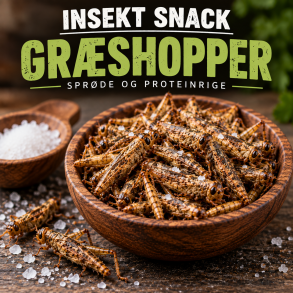 Insekt snack - Gr&aelig;shopper