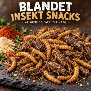 Insekt snack - Blandet 