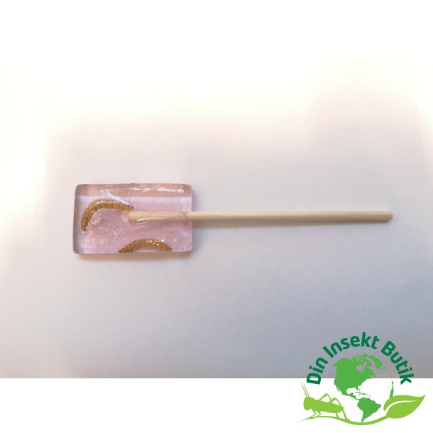 Brombr slikkepind med melorm