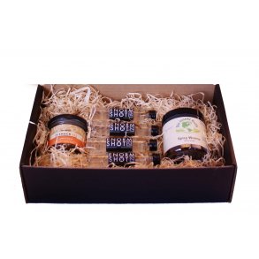 Gavekurv med spiselige insekter