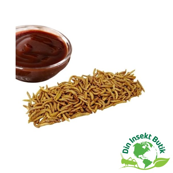 Insekt snack - Melorme med BBQ